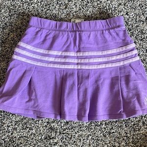 Girls Adidas athletic skirt with built in shorts